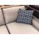 SBF 5521 Grey Fabric Sectional Sofa